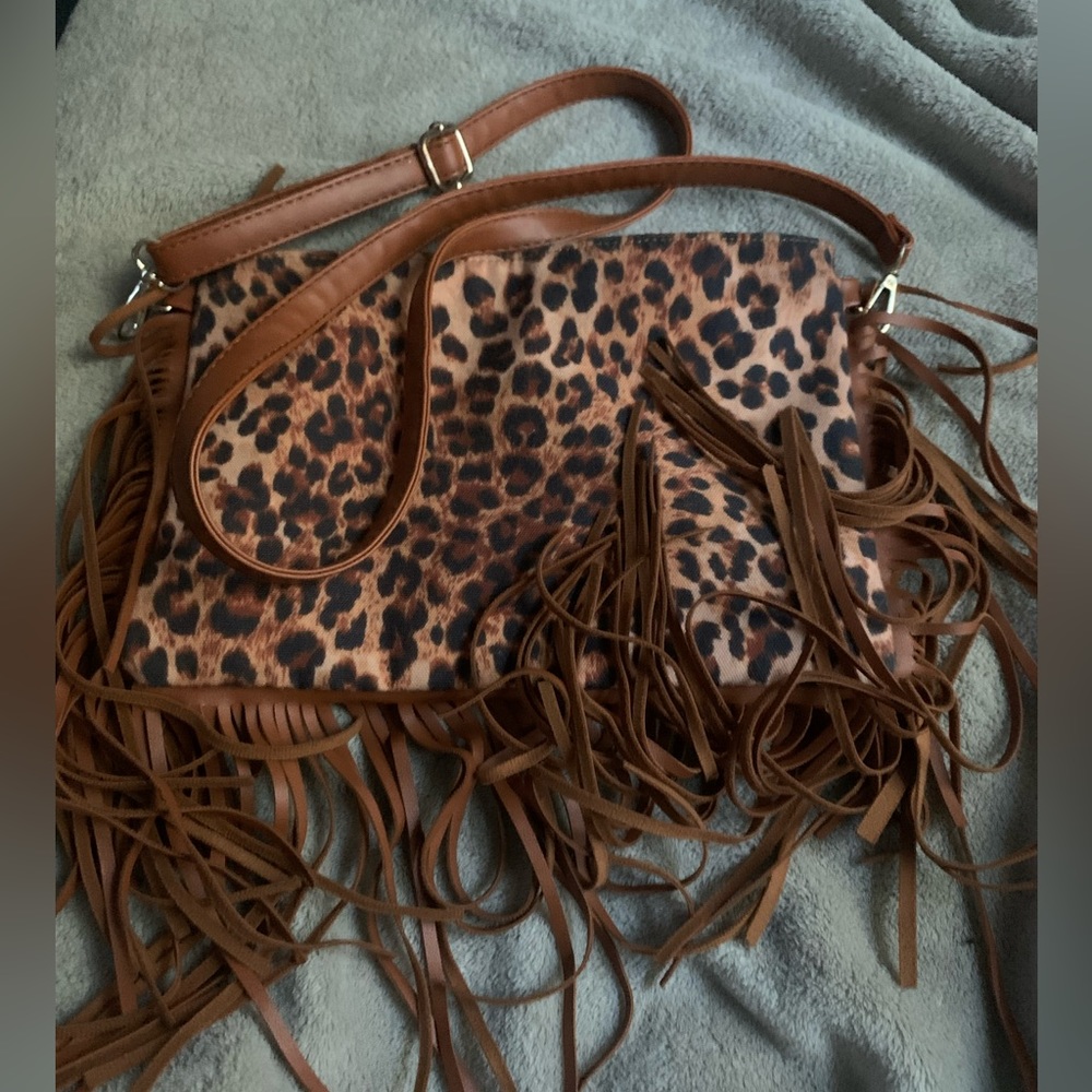 Cheetah purse